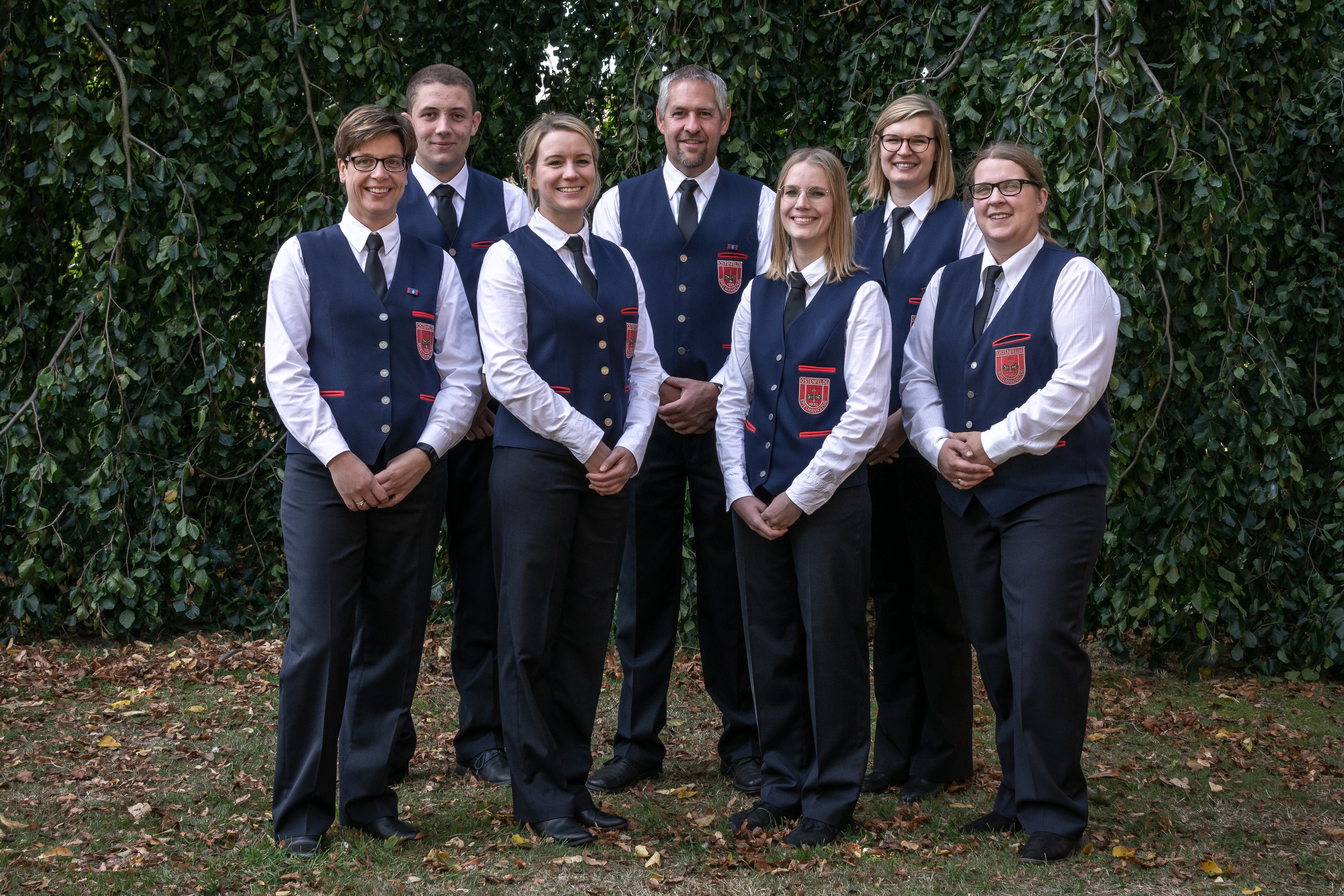Gruppenfoto vom Spielmannszug